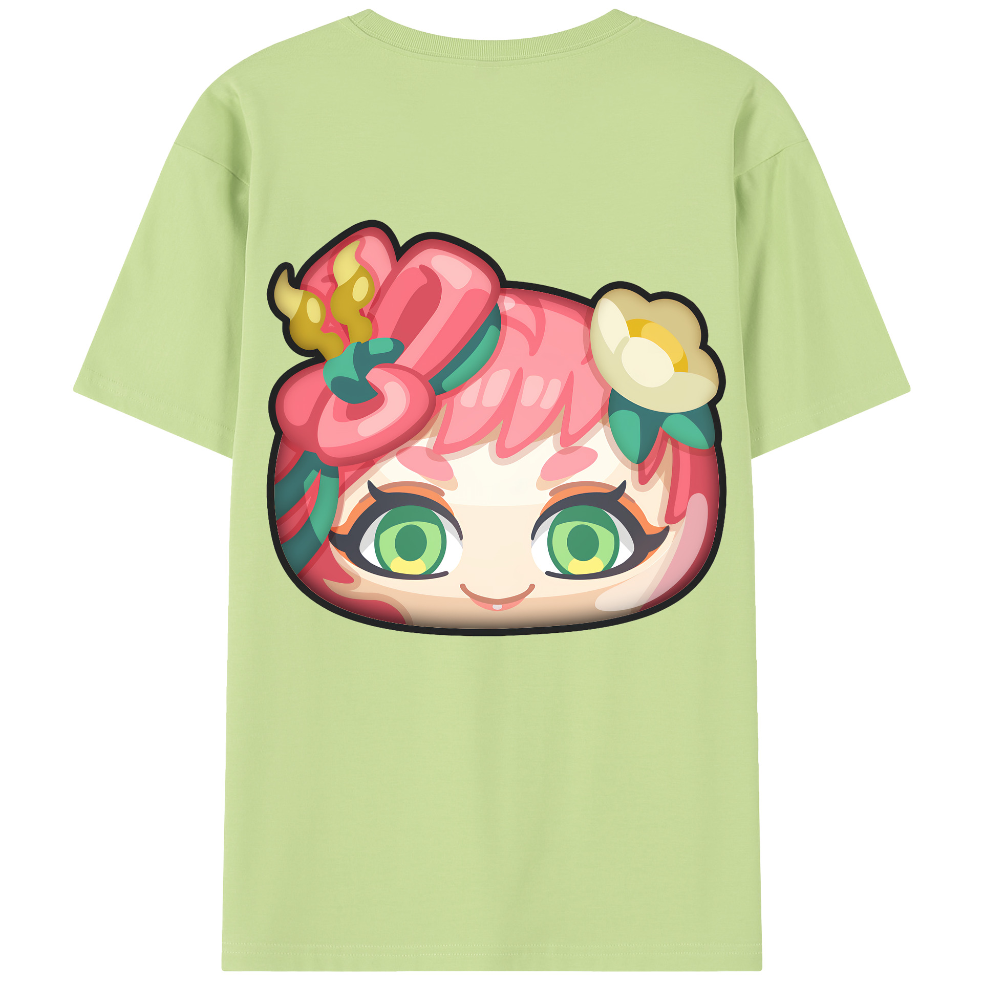 （画像用） 妖怪ウォッチ Yo-kai Watch 綿100％半袖Tシャツ（背面プリント）